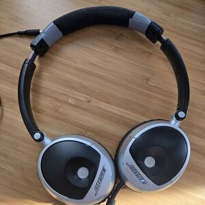 Bose Silver and Black Over-Ear On ear Headphones